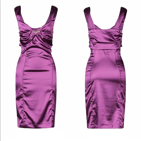 💜*SOLD*Last one!🔥Roberto Cavalli Cocktail Dress - Picture 10 of 16